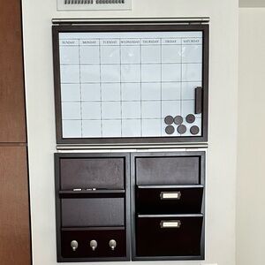 Pottery Barn Calendar and Wall Organizers